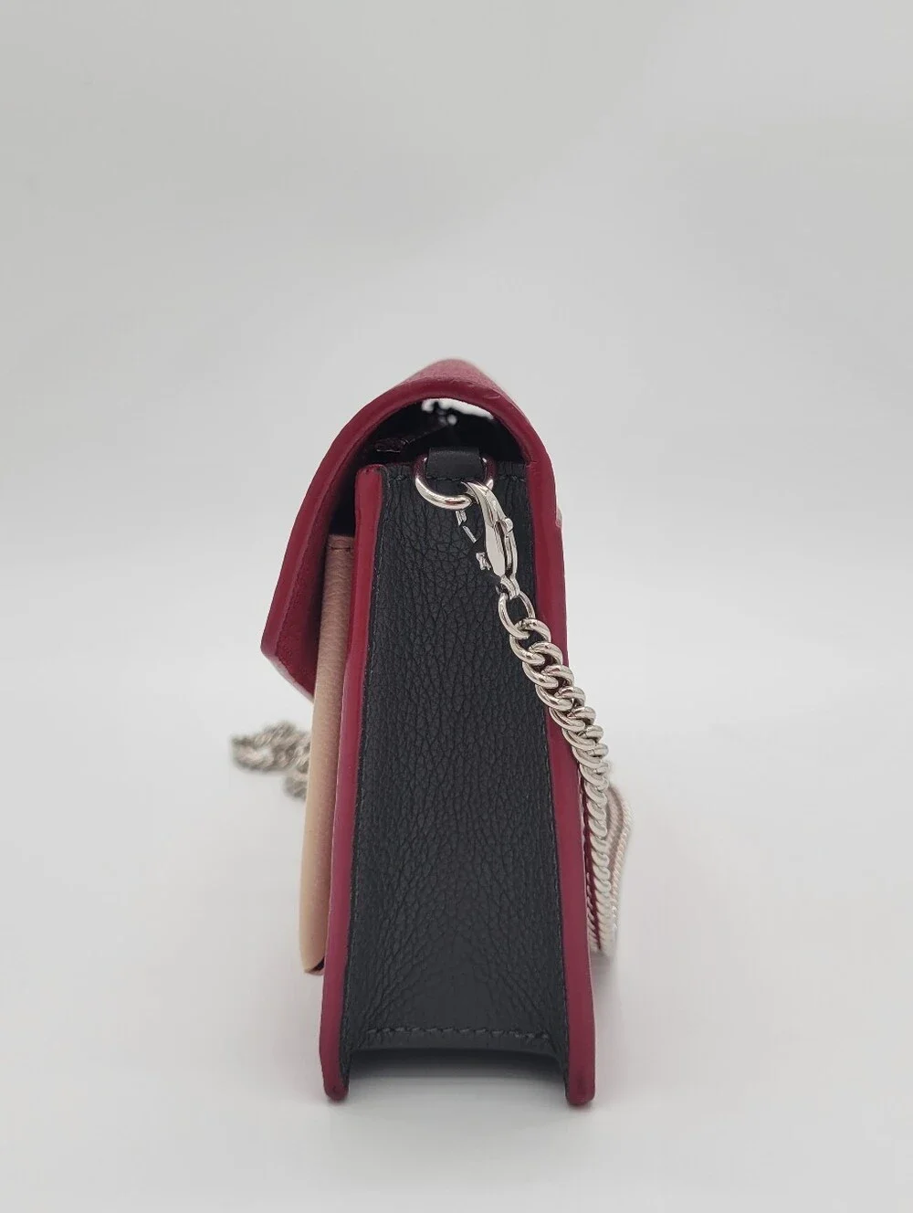 Louis Vuitton Bicolor Leather MyLockMe Chain Pochette